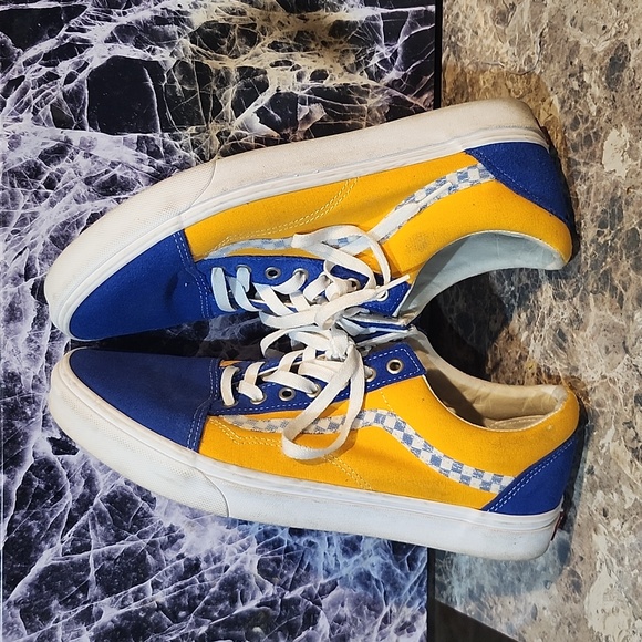 Vans Old Skool Royal Blue/Yellow - Picture 4 of 6